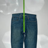 501 Levis Jeans - 36W 30L Blue Denim