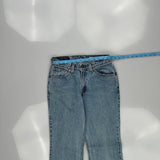Levis 517 Boot Cut Jeans - 28W UK 6 Light Wash Cotton