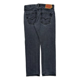 501 Levis Jeans - 30W 29L Gray Cotton
