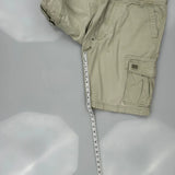 Levis Cargo Shorts - 36W 11L Beige Cotton