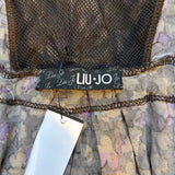 Liu Jo Floral Cami Top - Medium Brown Viscose