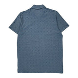 Tommy Hilfiger Slim Fit Polo Shirt - Large Blue Cotton