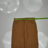 No Boundaries Cargo Trousers - 30W 31L Brown Cotton