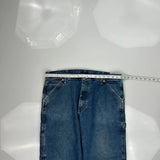 Wrangler Carpenter Jeans - 36W 30L Blue Cotton
