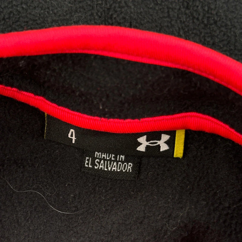 Age 4 Under Armour Fleece - 2XS Black Polyester