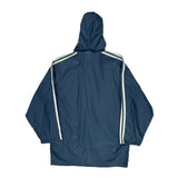 Adidas Windbreaker - Medium Blue Polyester