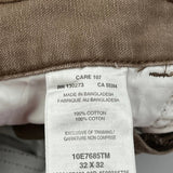 Unbranded Carpenter Trousers - 32W 32L Brown Cotton