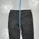 Evisu Graphic Jeans - 38W 33L Gray Denim