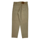 Levis Jeans - 34W 32L Beige Cotton