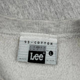 Made In USA Eagles Lee College Sweatshirt - Large Grey Cotton