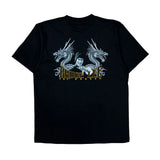 Bruce Lee The Dragon The Roxx Single Stitch T-Shirt - Large Black Cotton