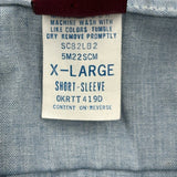 Big Ben Short Sleeve Shirt - XL Blue Cotton