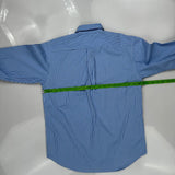 Polo By Ralph Lauren Shirt - Medium Blue Cotton