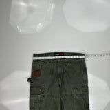 Wrangler Cargo Pants - 36W 31L Gray Cotton