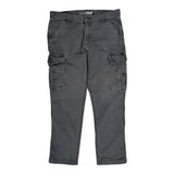 Carhartt Cargo Trousers - 34W 30L Grey Cotton