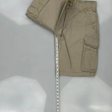 Carhartt Cargo Shorts - 30W 11L Beige Cotton