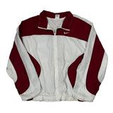 Nike Track Jacket - XL Red Polyester