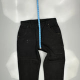 Carhartt Carpenter Pants - 33W 29L Black Cotton