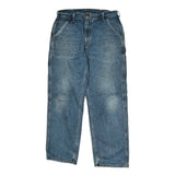 Carhartt Carpenter Jeans - 34W 30L Blue Cotton