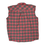 Rocawear Checked Flannel Shirt - 3XL Red Cotton