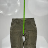 Carhartt Double Knee Carpenter Pants - 32W 30L Gray Cotton
