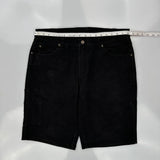 Dickies Denim Shorts - 36W 10L Black Cotton