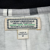 Guess Striped T-Shirt - Medium Grey Cotton