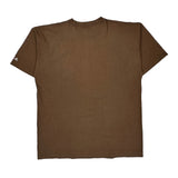 Single Stitch Horse Print The Mountain Graphic T-Shirt - XL Brown Cotton