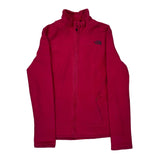 The North Face Fleece Jacket - Small Pink Polyester