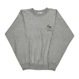 Donald Duck Disney Cartoon Sweatshirt - Medium Grey Cotton