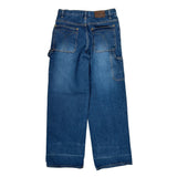 Calvin Klein Jeans Wide Leg Carpenter Jeans - 30W 31L Blue Cotton