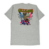 Made In USA Single Stitch Fruit Of The Loom Graphic T-Shirt - XL Grey Cotton