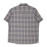 Lee Checked Short Sleeve Shirt - 2XL Multicoloured Cotton