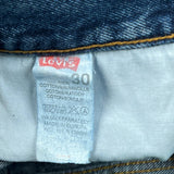 Levis 501 Jeans - 27W 30L Blue Cotton