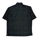 Jamaica Jaxx Floral Hawaiian Shirt - Large Black Silk