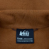 Rei Fleece Jacket - XL Orange Polyester