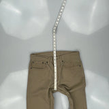 Levis Jeans - 30W 30L Beige Cotton