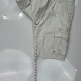 Levis Cargo Shorts - 32W 11L Beige Cotton