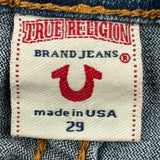 True Religion Slim Fit Jeans - 31W US 6 Blue Denim