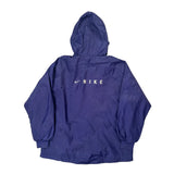 Nike Windbreaker - Large Purple Polyester