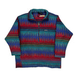 Made In USA Age 12 Patagonia Fleece - Medium Multicoloured Polyester