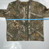 Realtree Long Sleeve T-Shirt - 2XL Camo Cotton