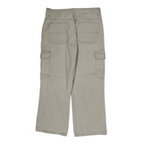 Wrangler Cargo Trousers - 31W 30L Beige Cotton