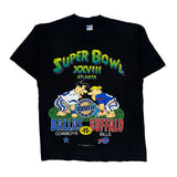 Dallas Cowboys Vs. Buffalo Bills Eastport Single Stitch T-Shirt - XL Black Cotton