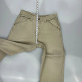 Wrangler Cargo Carpenter Trousers - 32W 31L Beige Cotton