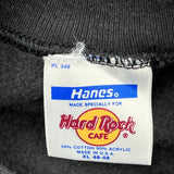 Hard Rock Cafe Sweatshirt - XL Black Cotton Blend