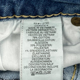 True Religion Denim Shorts - 31W UK 10 Blue Cotton