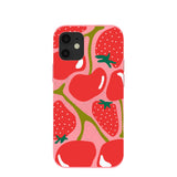 Bubblegum Pink Cherry Berry iPhone 12 Mini Case