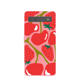 Bubblegum Pink Cherry Berry Google Pixel 6a Case