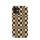London Fog Chestnut Checkers iPhone 12 Mini Case